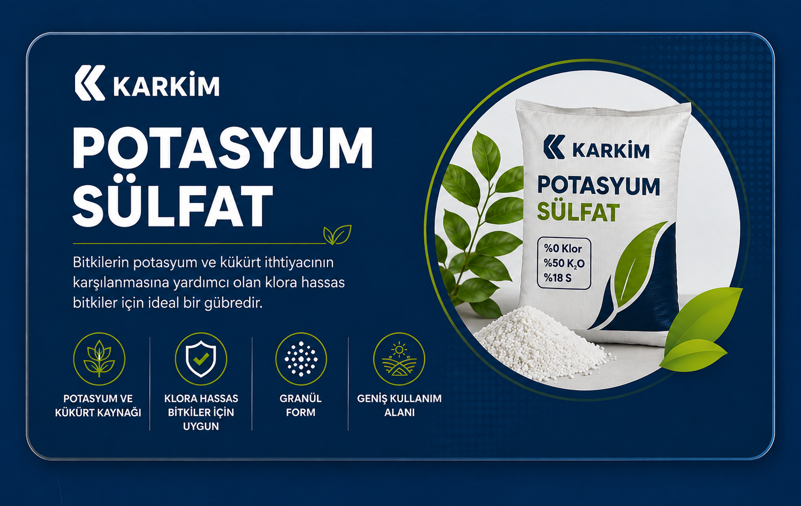 Potasyum Sülfat Etiket