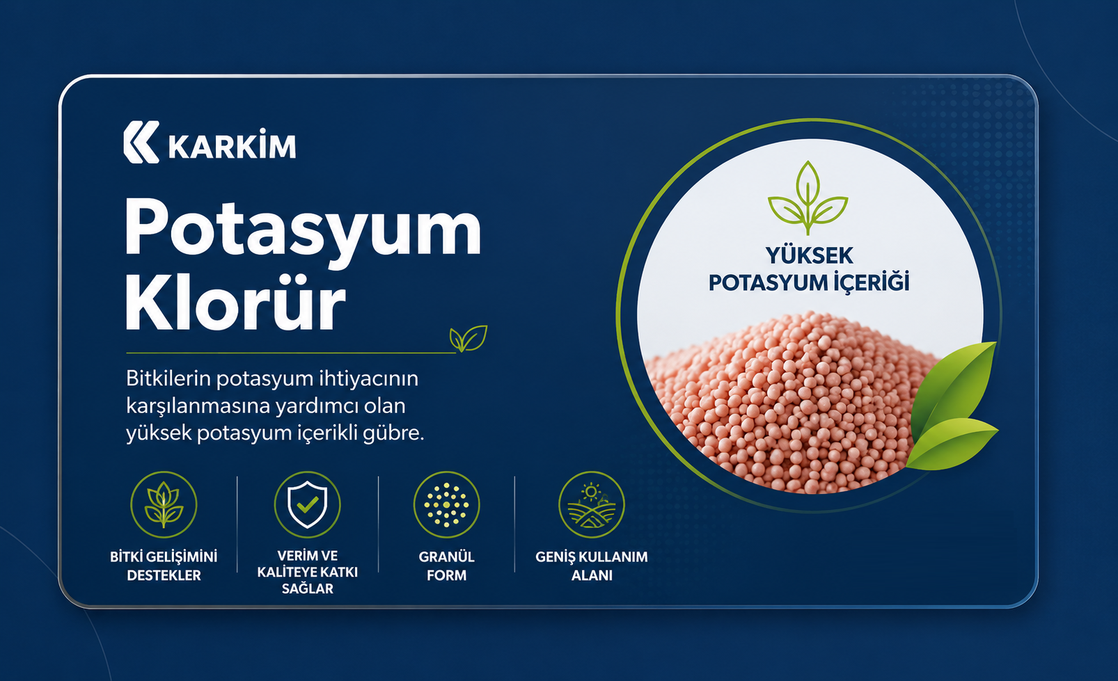 Potasyum Klorür Etiket